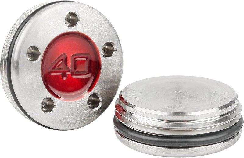 FoFoFo Golf Putter Weights Compatible with Scotty Cameron 2pcs Red 5g/10g/15g/20g/25g/30g/35g/40g/45g Compatible with Titleist Scotty Cameron Putter Newport - Image 2